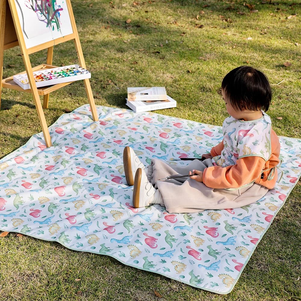 Elinfant 1 Pc bébé chaise haute Splat tapis Portable bébé salle à manger chaise tapis imperméable an
