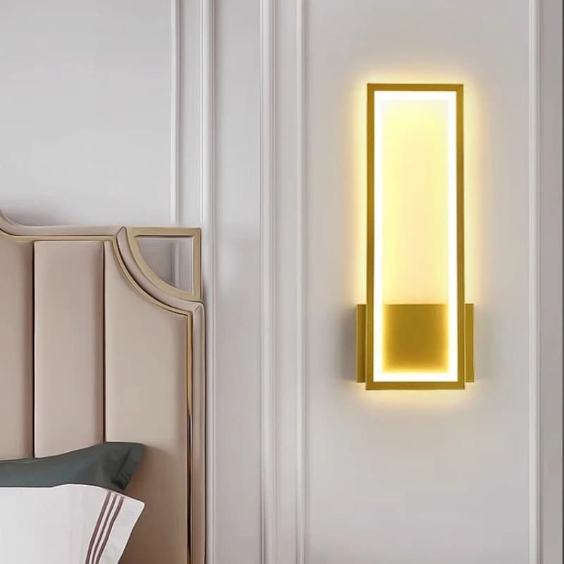 Applique murale LED moderne et créative, luminaire décoratif d'intérieur, idéal pour un fond de télé