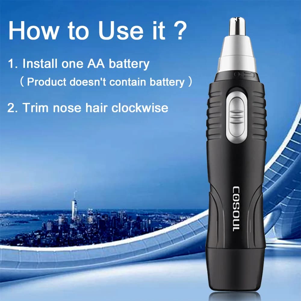 Tondeuse électrique pour hommes et femmes, rasoir antarctique, design sûr