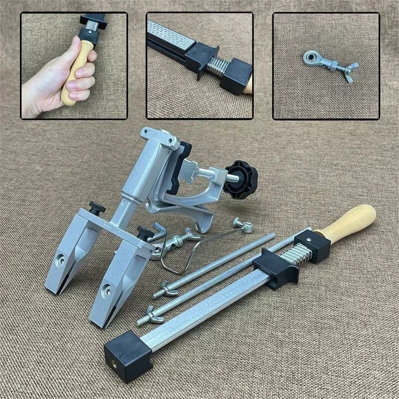 Affûteur de couteaux d'angle avec diamant, pierre à aiguiser, outils de cuisine, affûteurs opaques, 