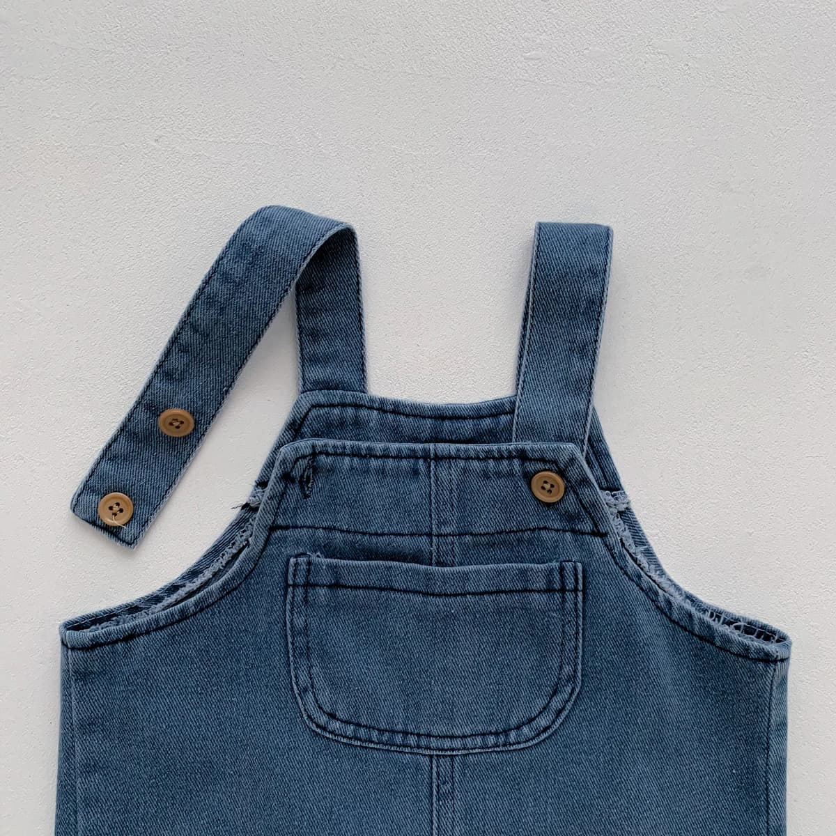 T-shirt en denim pour bébé fille et garçon, combinaison pour nouveau-né, ensemble 2 pièces
