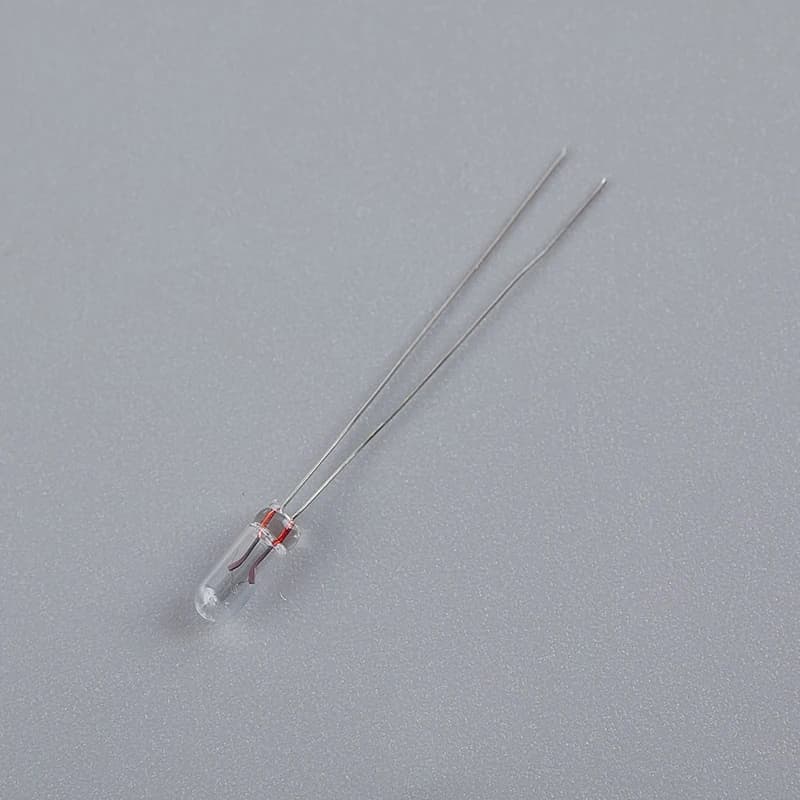 Ampoule l'inventaire à filament de riz Edison In347, 0,07A, 3mm, 4mm, 5mm, 1.5V,3V,6V, 9V,12V, 24V, 