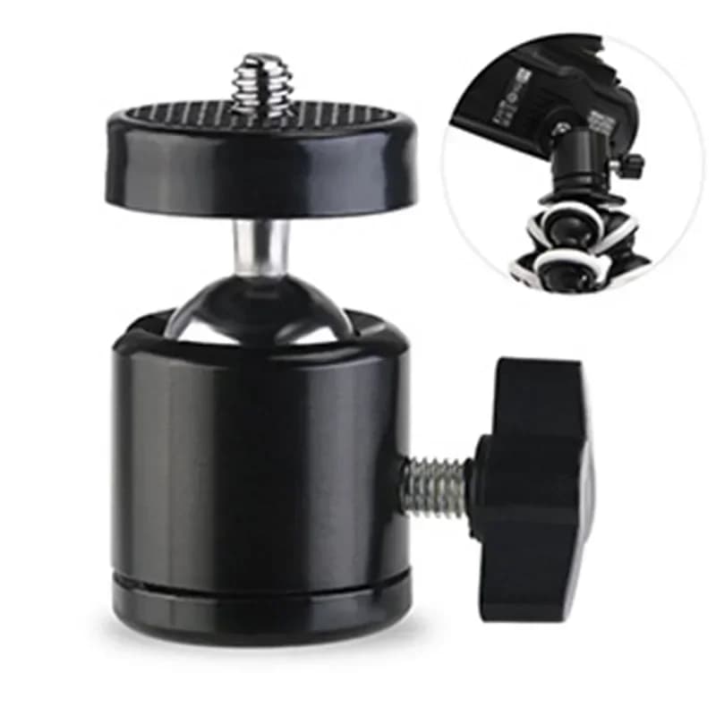 Mini vis à tête sphérique pivotante, support de trépied, Rotation à 360 degrés, cardan Q29, tête sph