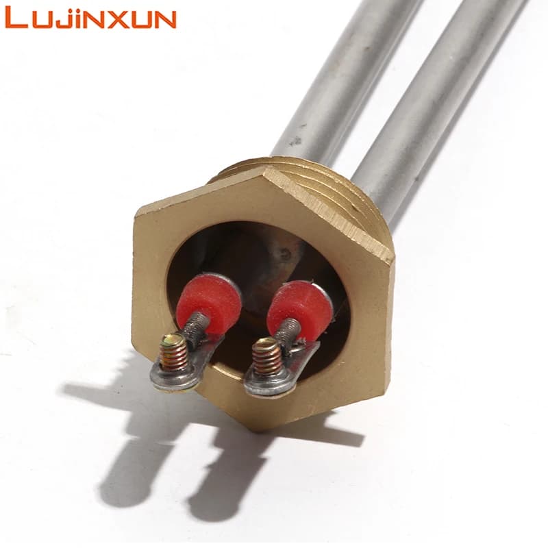 Lujinxun Chauffage DN25/32 mm, élément chauffant électrique 1,0" pour chauffe-chaudière/distributeur