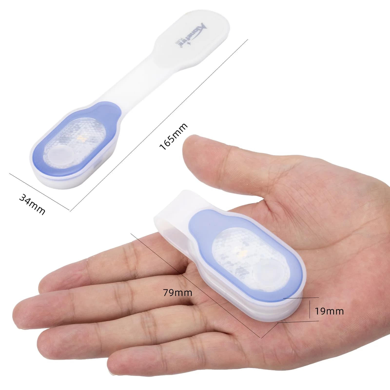 USB charge sécurité Silicone souple course travail en plein air enfant lampe sangle randonnée chien 