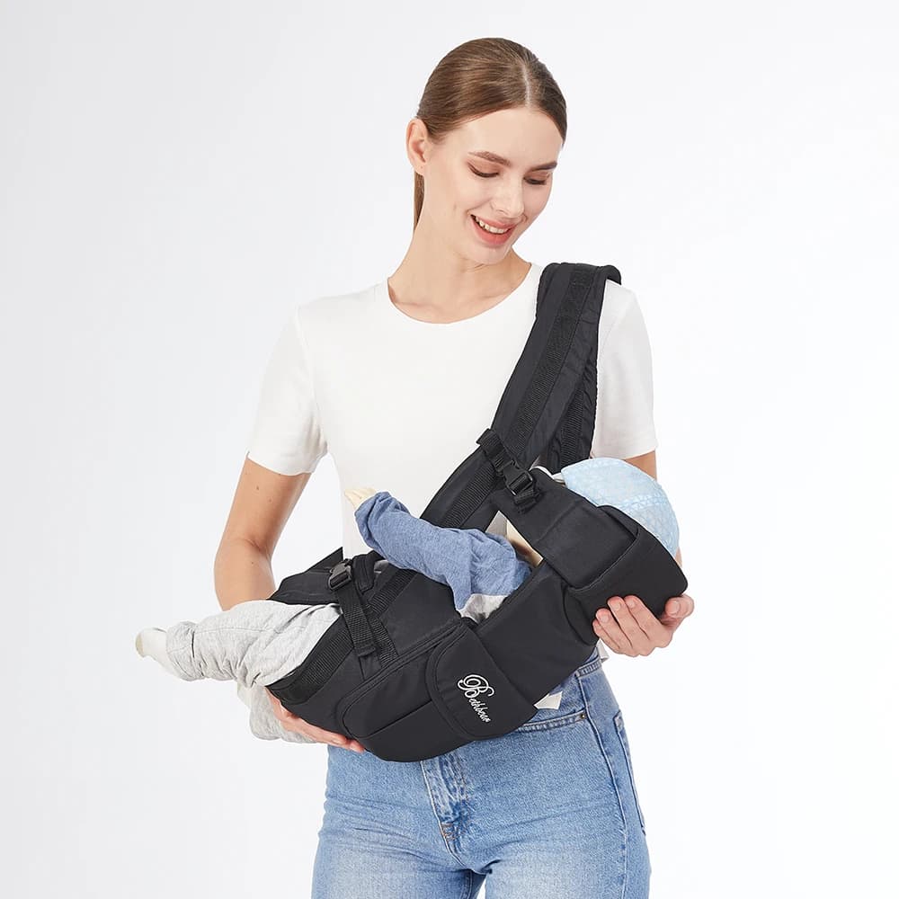 Porte-bébé, porte-sac à dos ergonomique 4 en 1, porte-bébé facilement réglable pour nouveau-né et to