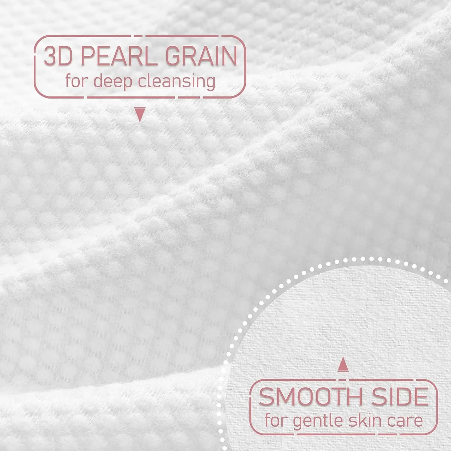 Serviette pour le visage jetable 100% coton, lingettes sèches biodégradables, 50 unités/boîte, servi