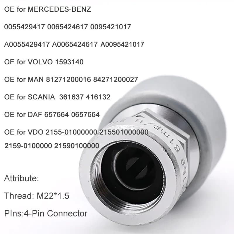 Capteur de vitesse RPM 0055429417 0065424617   2155- 0100000 0095421017   2159- 0100000   Pour Sieme