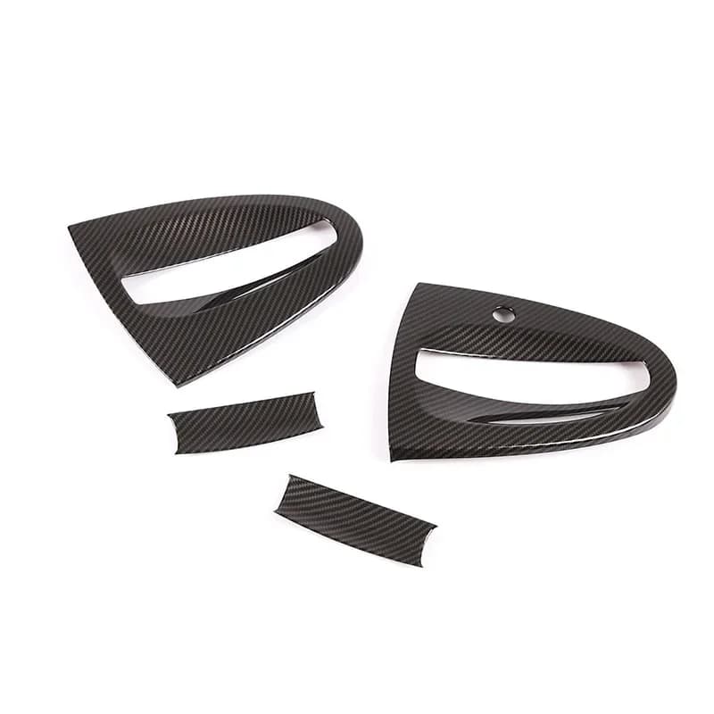 Pour mercedes-benz Smart 451 Fortwo 2009-2015 ABS bol de porte de voiture couvercle de protection dé