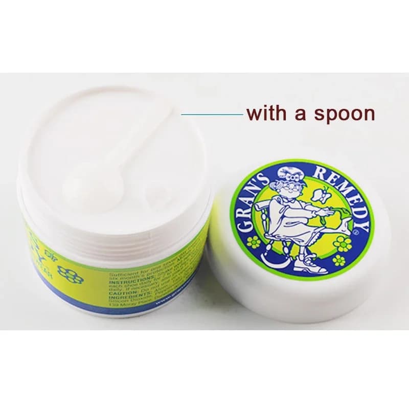 Grans Remedy-Poudre naturelle pour les pieds, 3 pièces, pour homme, femme, enfant, éblla sueur, acti