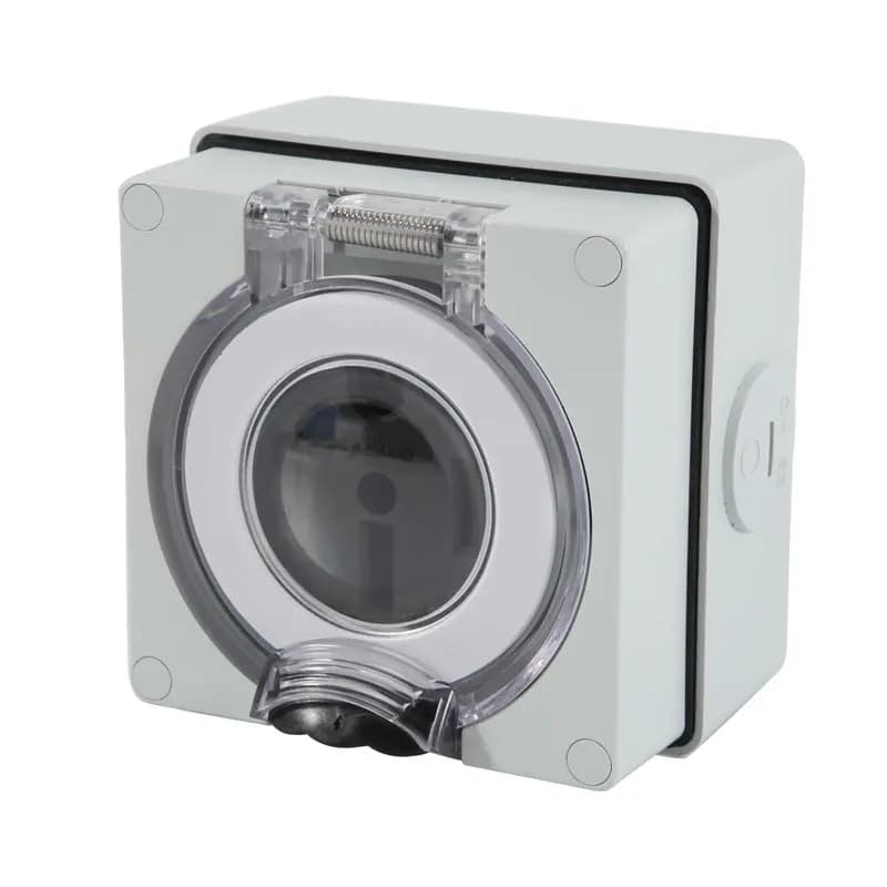 Boîte de prise de courant RV NR-50Amp, réceptacle NEMA 14-50R 125/250 volts pour véhicules électriqu