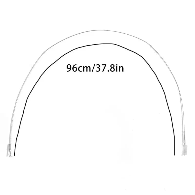 Brosse de nettoyage domestique pour trou de vidange de réfrigérateur, outil de nettoyage de blocage 