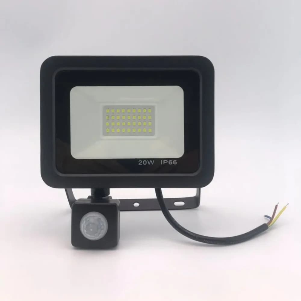 Projecteur Led à Induction 10W 20W 30W 50W 100W avec capteur PIR réglable 110V 220V, éclairage extér