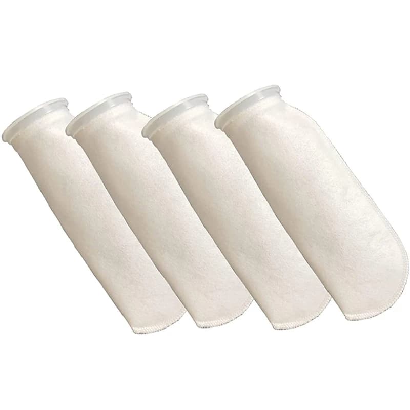 4 paquets de chaussettes filtrantes, 200 micromètres, pour Aquarium/Aquarium salin, étang/débordemen