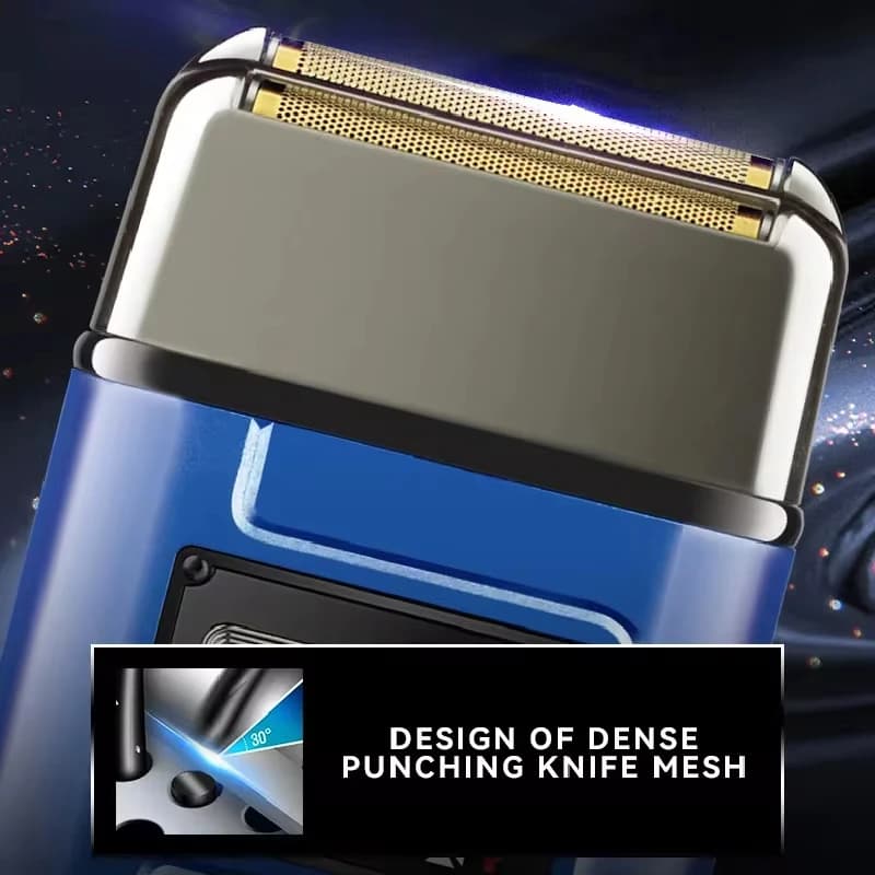 Kemei KM-1112 USB charge IPX5 rasoir étanche 2 in1 hommes Rechargeable électrique barbe rasoir flott