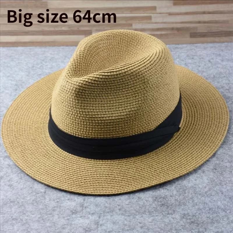 Chapeau de paille pliable pour homme, chapeau de cowboy d'extérieur ander, chapeaux de soleil de pla