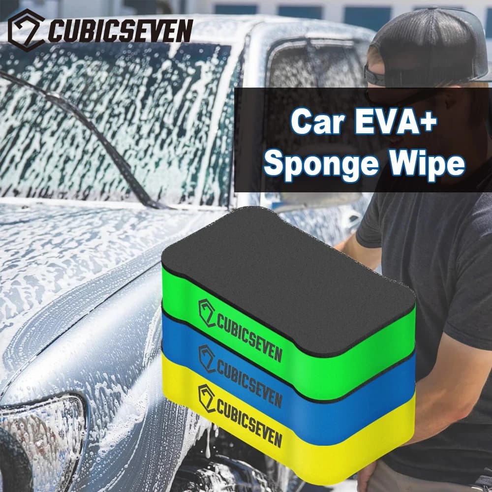 Cubicseven-Éponge Oligwash Naturelle pour Voiture, Revêtement Céramique, Opathie, Essuyer, Ventouse 