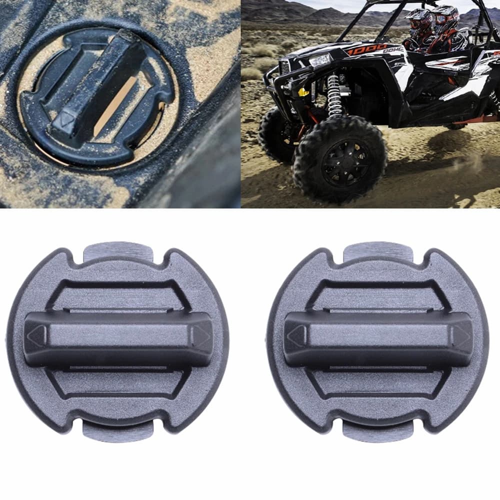 Bouchon de vidange de sol torsadé noir, 1/2/4 pièces, pour Polaris RZR 1000 900 XP 4 Turbo, joint de