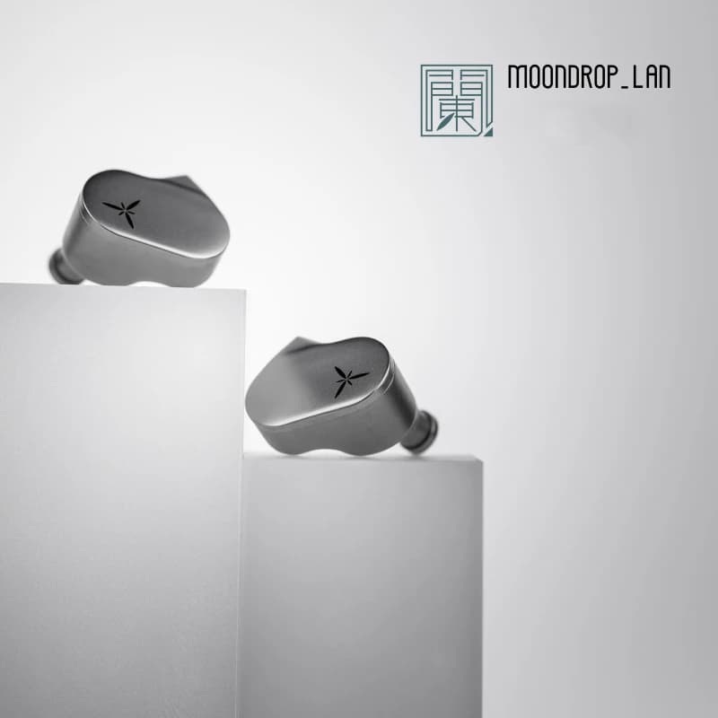 MOONDROP LAN HIFI écouteur filaire écouteurs IEM 0.78mm dôme plaqué beryllium composite diaphragme c