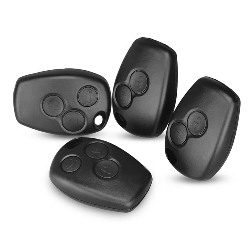 KEYYOU 3 boutons coque de clé de voiture télécommande Fob housse pour Renault Trafic Vivaro Primasta