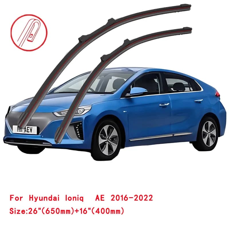 Essuie-glace de voiture électrique en caoutchouc double, pour Hyundai Ioniq 5 NE URA back 2016 2017 