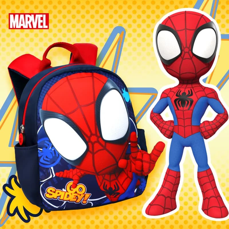 Sac à dos Disney Spider-Man pour tout-petits garçons et filles, mignon, confortable, respirant, ultr