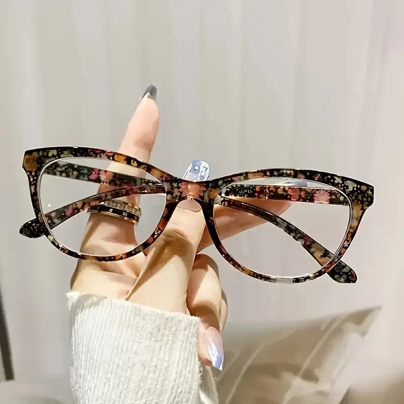 Lunettes de lecture œil de chat, 2 pièces, décoration d'été, Anti-lumière bleue, paquet de mode, lun