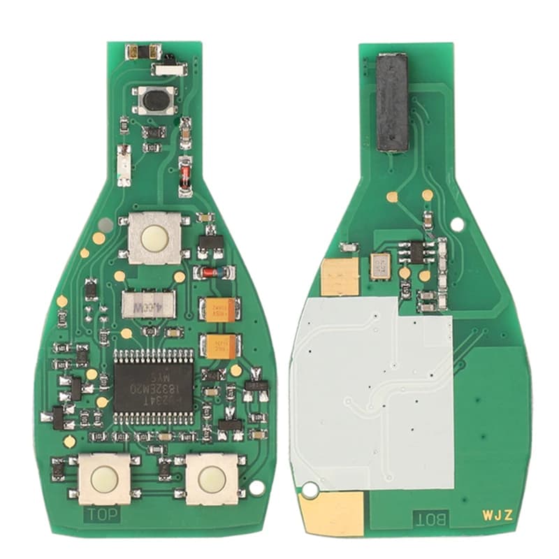 Clé de voiture intelligente à distance sans logo, 2/3/4 boutons, 433MHz, Style BGA, pour MB Mercedes