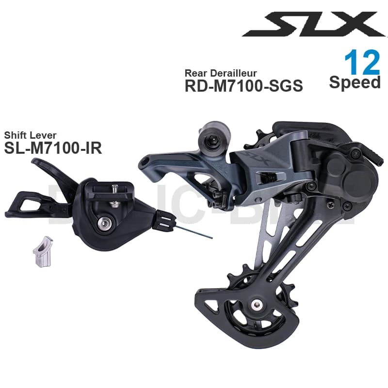 WinterMANO SLX M7100 1x12v Groupe 12 Vitesses SL-M7100-R Shifter et RD-M7100-SGS Dérailleur Arrière 