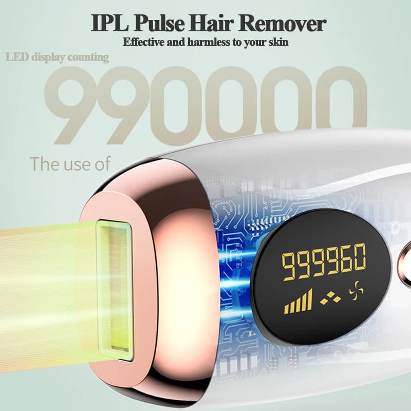 Épilation permanente pour femmes, corps du visage, bikini, épilateur laser IPL sûr et indolore 99999