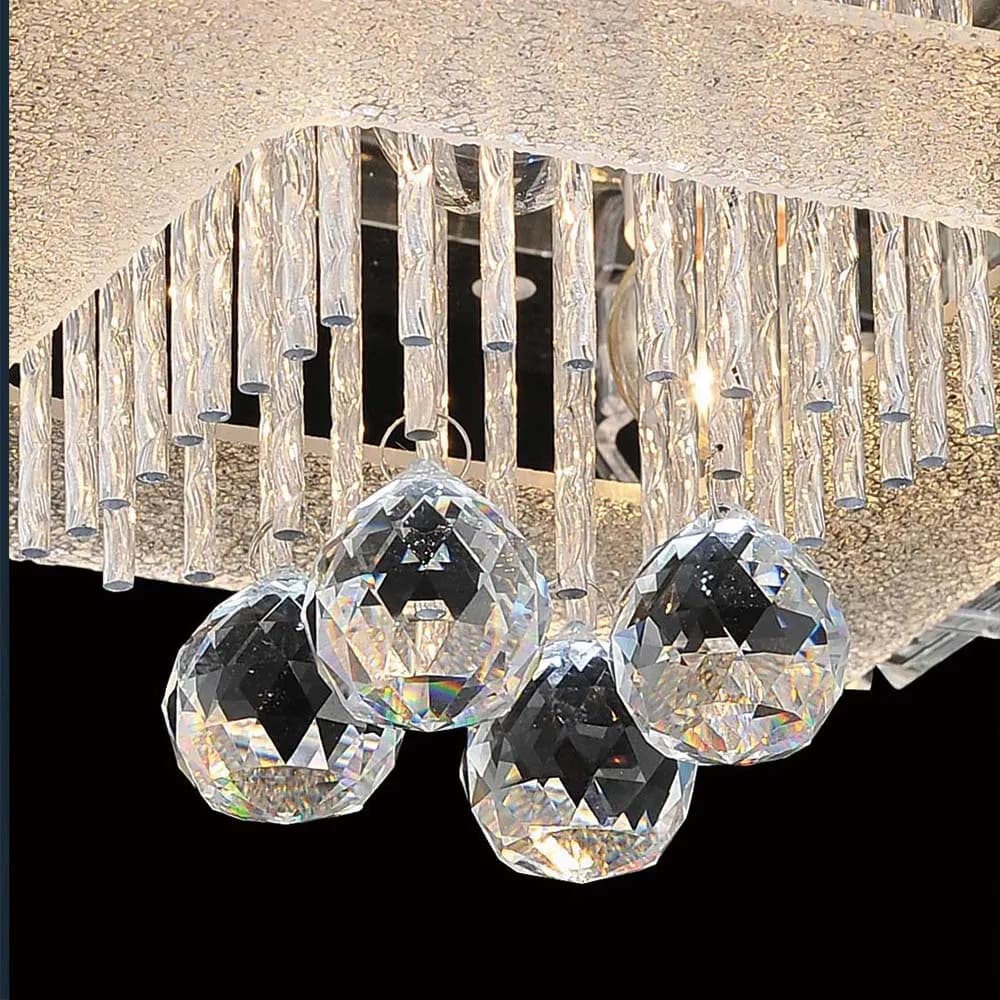 Boule de lustre en cristal K9 rouge/rose/noir/ambre, 15/20/30/40mm, pour suspendre des pendentifs de