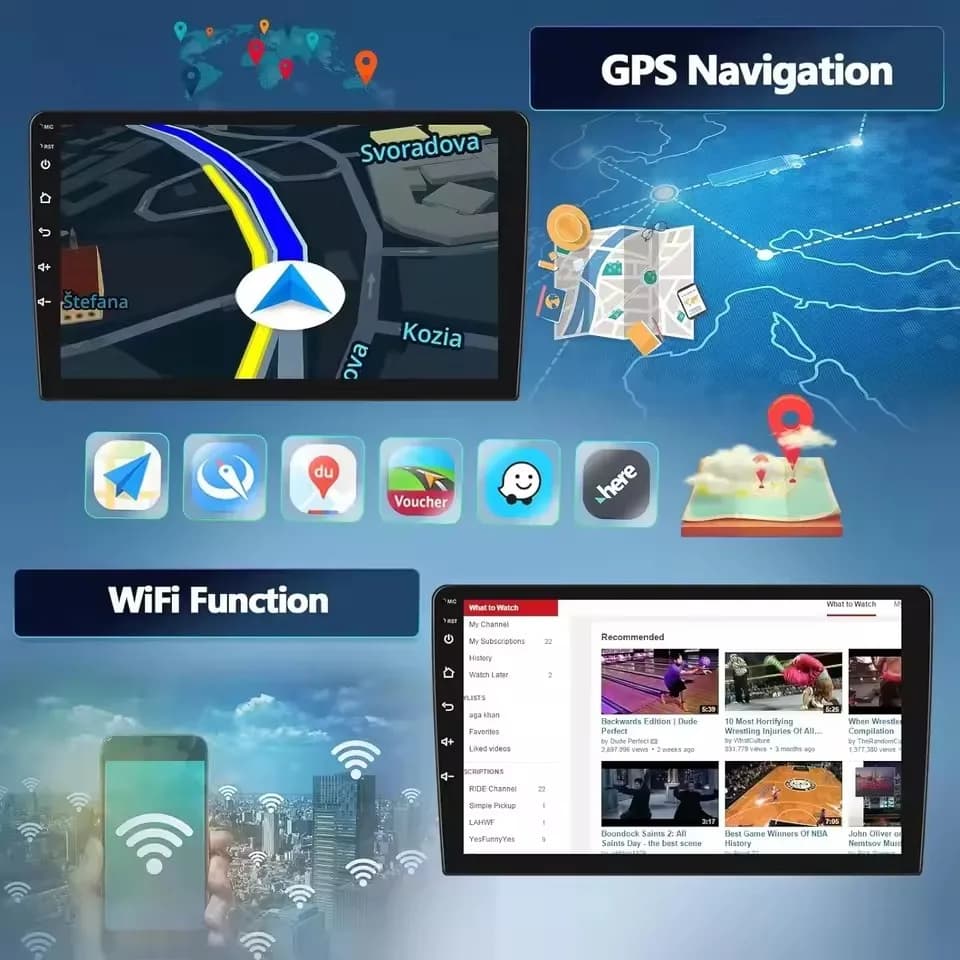 Android 15 Carplay pour BMW X3 E83 2004 2005 2006 2007 2008 2009 2010 2011 2012 autoradio multimédia