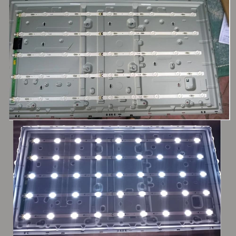Bande de rétro-éclairage LED, V5DU-400DCA-R1 V5DU-400DCB-R1 L04, pour samsung UN40JU6700 BN96-34792A