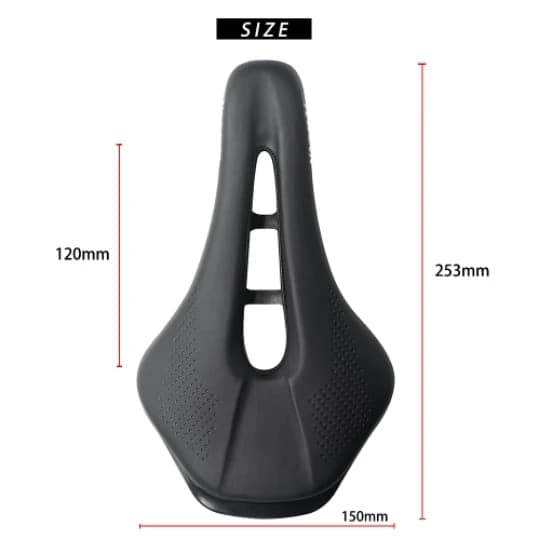Selle de vélo creuse confortable, coussin de siège respirant, antichoc, étanche, ergonomique, vtt, v