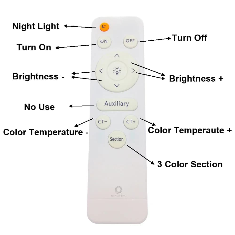 Alimentation électrique pour plafonnier télécommandé infrarouge, 8-24Wx2, 25-40Wx2, ino -50Wx2, ino 