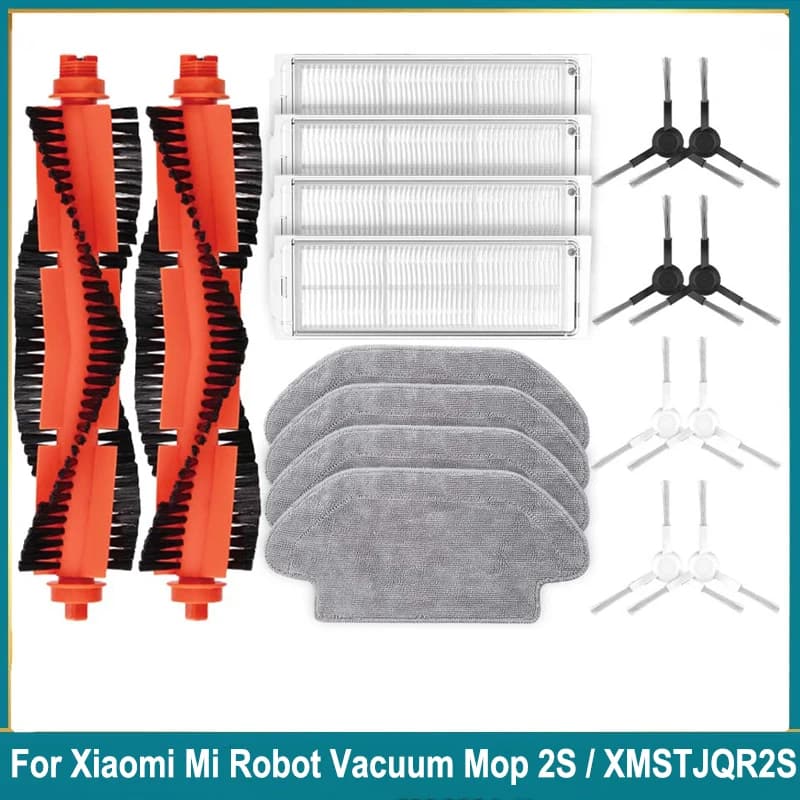 Filtre pour aspirateur Robot Xiaomi Mijia 2S 3C Mi, accessoires P, tissus de vadrouille, brosse laté