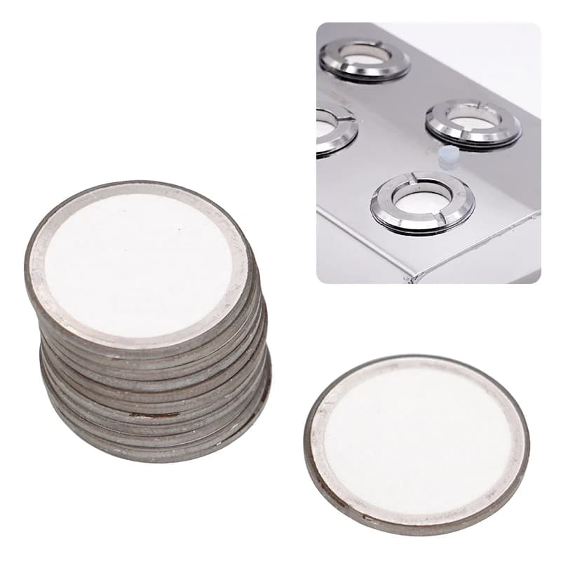 Feuille de disque en céramique pour atomiseur ultrasonique de 20mm, 12 pièces et 1 clé, accessoires 