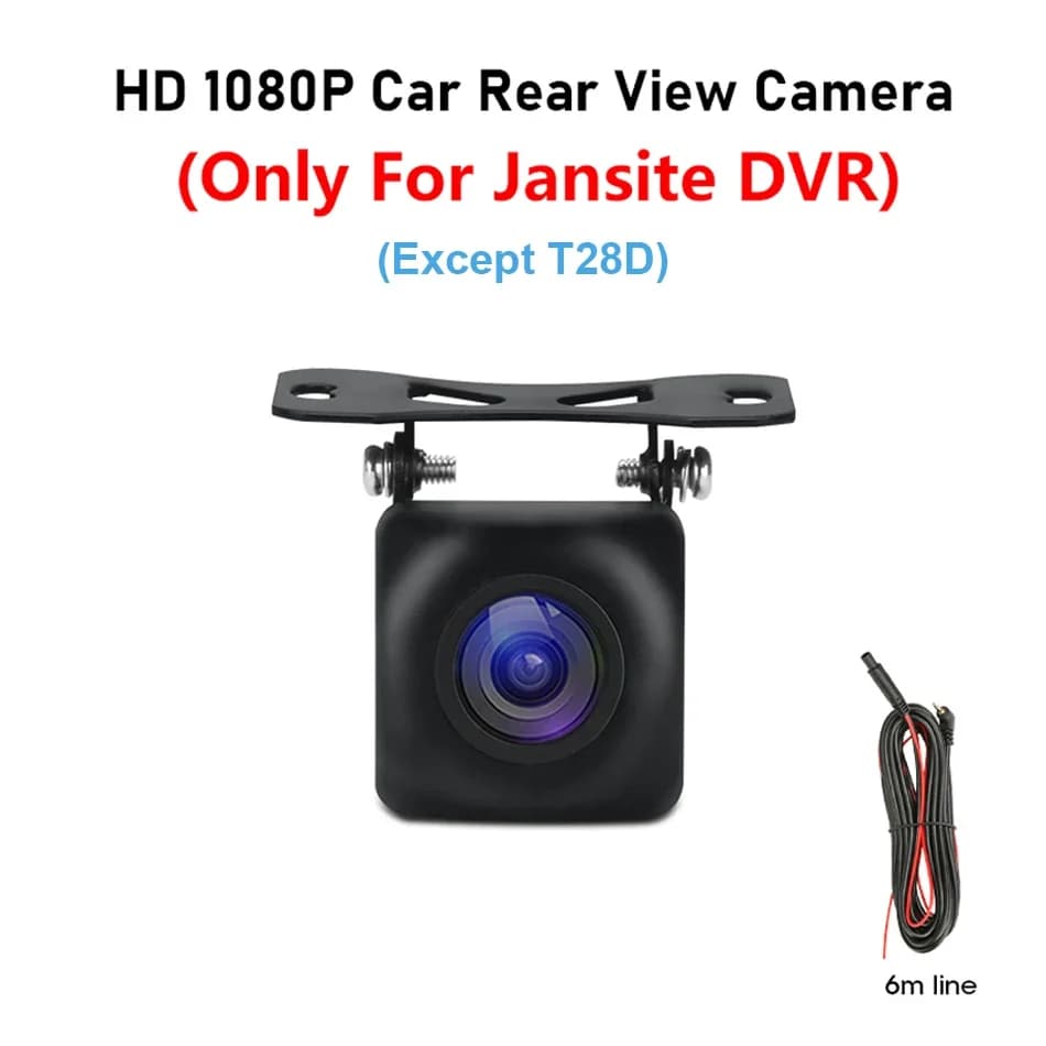 Jansite 1080P HD caméra arrière Vision nocturne caméra uniquement pour jansite Dash cam large flux d