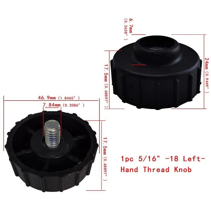 Homelite Ryobi – tête de coupe à cordes (10 Mm X 1.25 Mm), pour MTD Mcculloch Craftsman Toro ST155 S