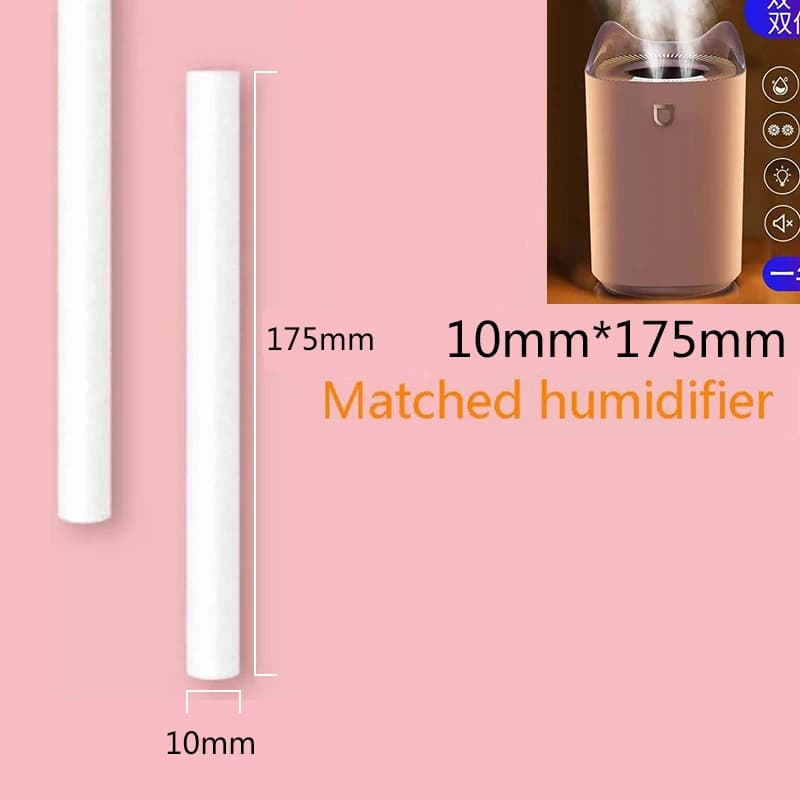 8x200mm/9x200mm/10x200mm convient pour 1L/2L/3000ml grand humidificateur filtre aromatique atomiseur