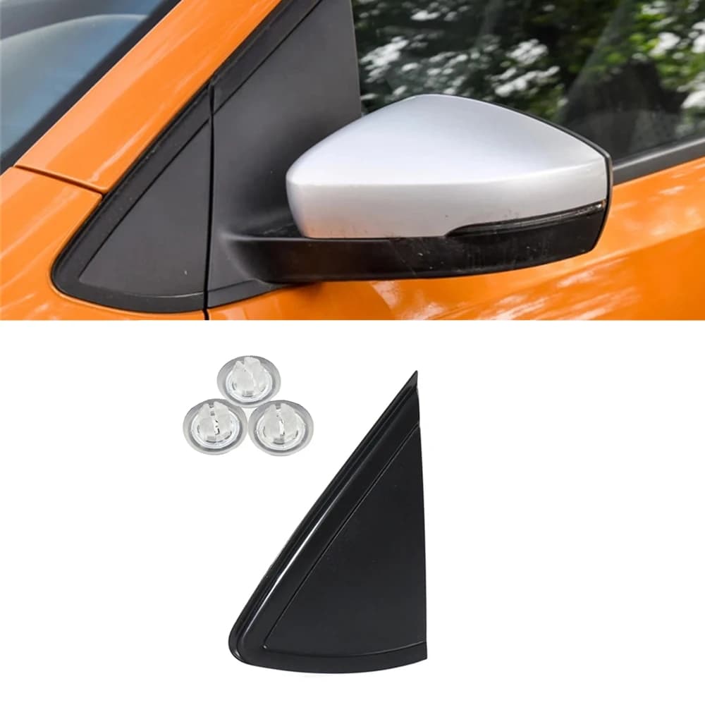 Rétroviseur latéral de porte d'aile de voiture x1/x2, revêtement d'habillage triangulaire, panneau d