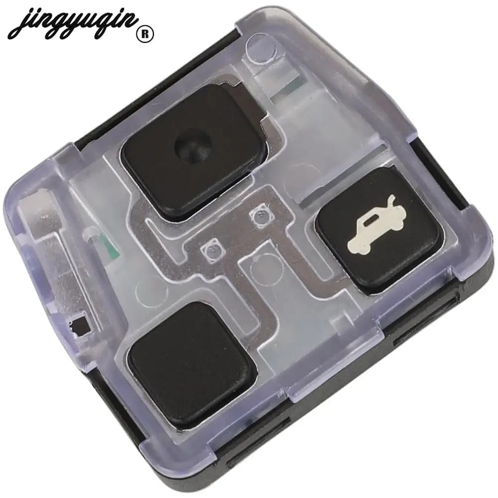 Jingyuqin 89071-0D030 alarme de clé de voiture à distance 433MHZ pour Toyota Yaris Avensis Corolla F