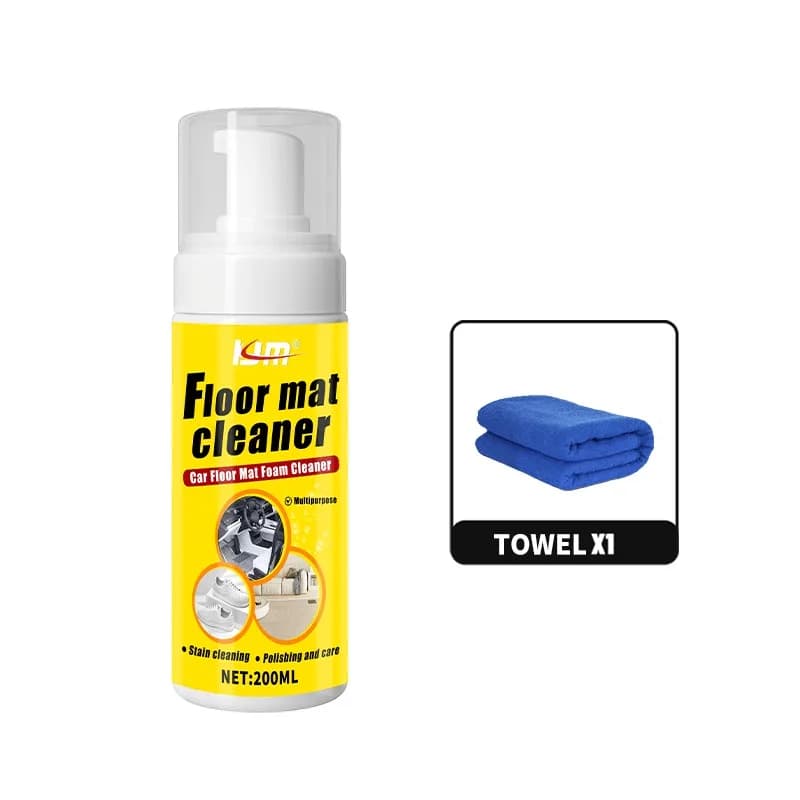 Spray de nettoyage en mousse (multi-usages) : tapis de voiture/plastique/sous de nettoyage, dissolva