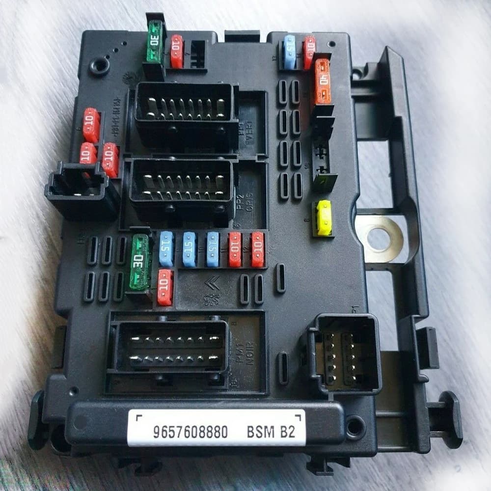 Ensemble de boîte à fusibles BSM B2, pour Peugeot 307 406 807 206 citroën C3 C5 C8 Xsara 1999 – 2012