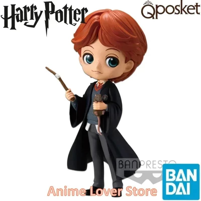 Bandai-Banpresto QPosket QP Harry Potter Anime Figure Toys, Ron Weasley, Hermione Granger, Severus S