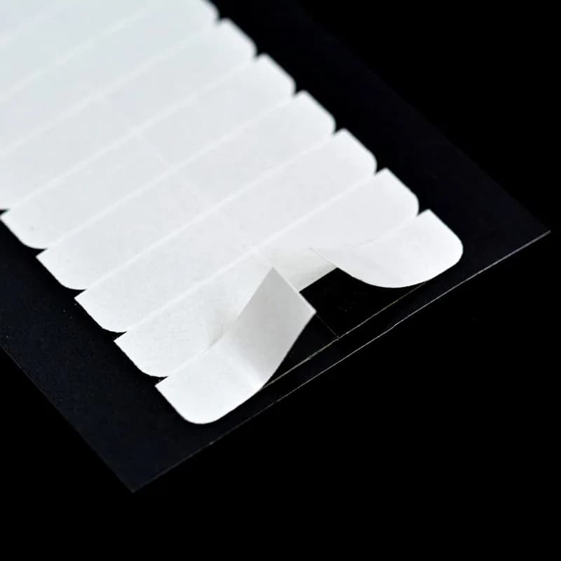 120 onglets/lots 10 feuilles 0.8 cm * 4 cm ruban adhésif blanc sans brillance ruban étanche pour ext