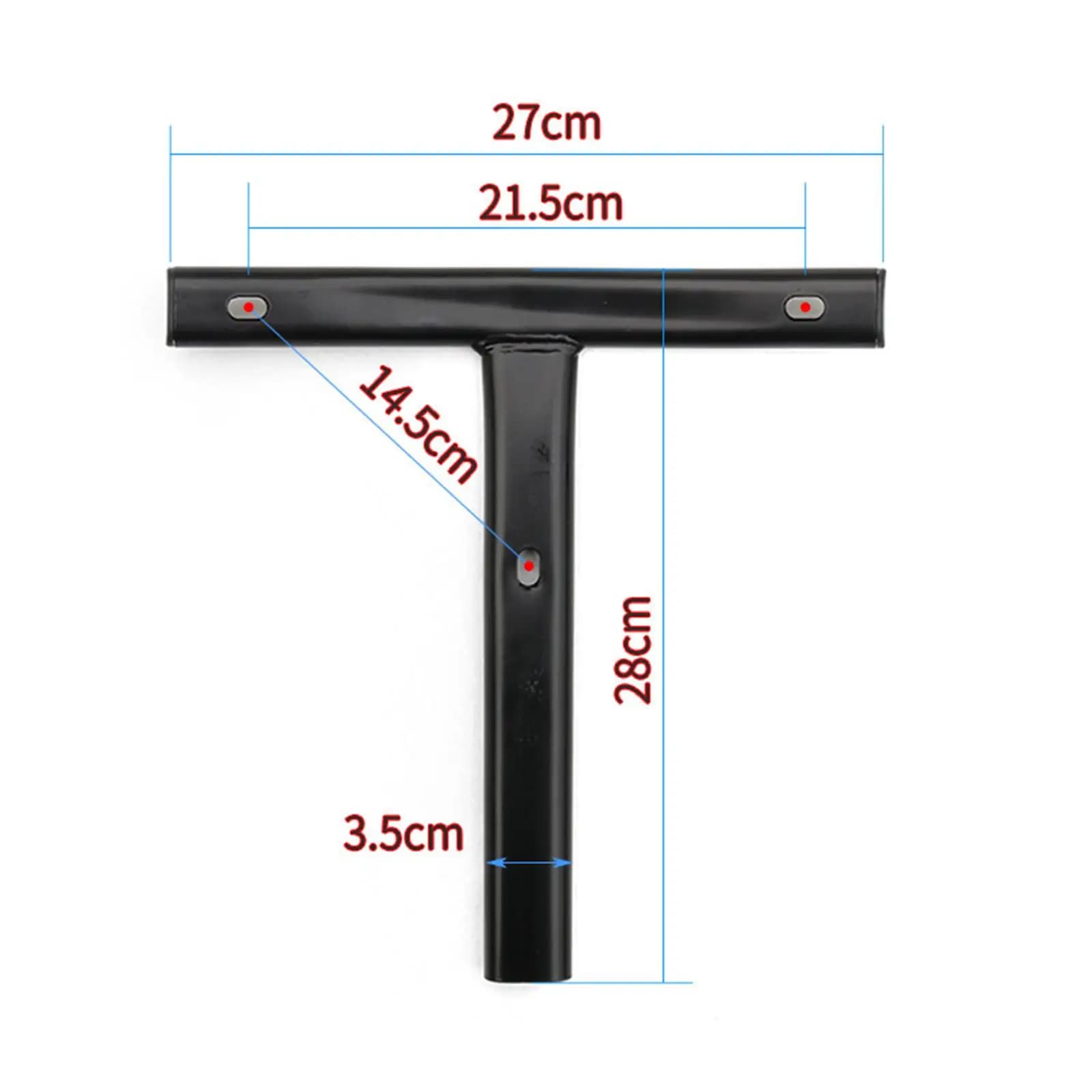 Tige de Support arrière de chaise pivotante, barre en forme de T domestique robuste pour chaises de 