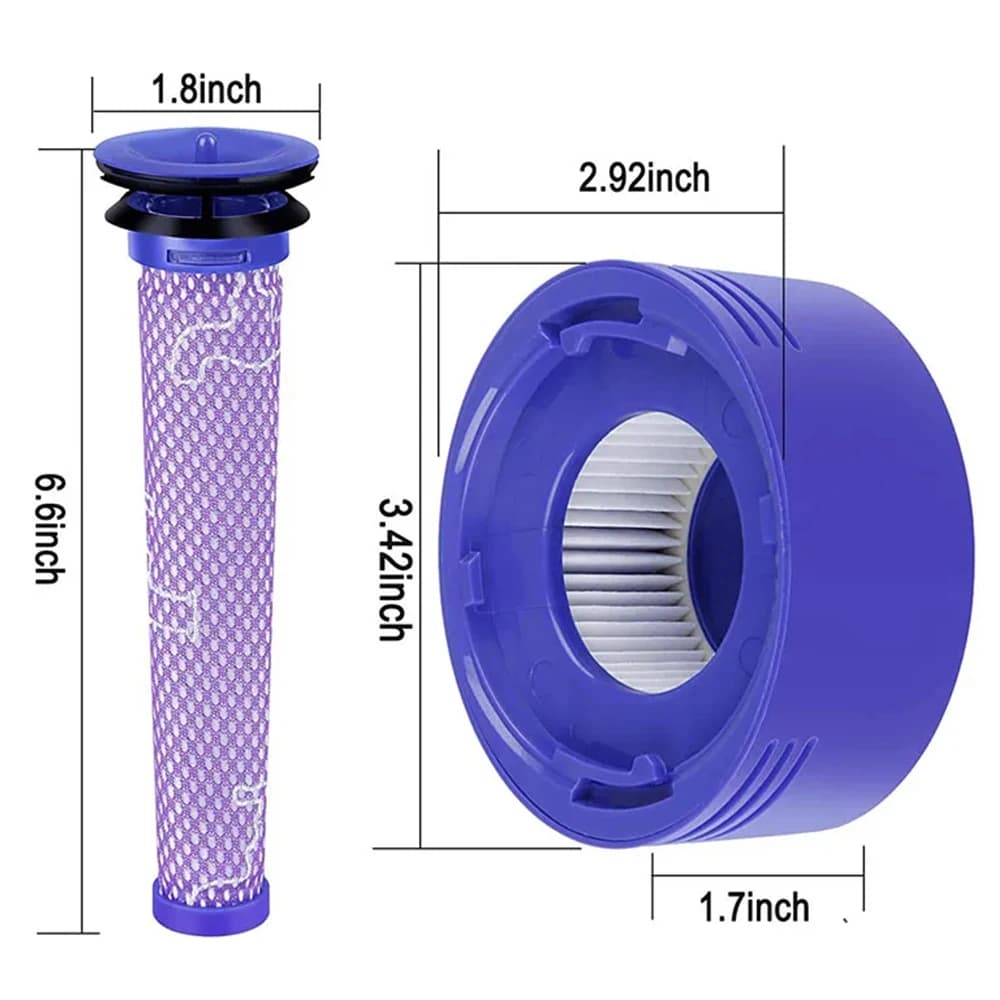 Filtres HEPA et pré-filtres pour aspirateur sans fil Dyson V7 V8 Absolute Animal Motorhead, pièce de