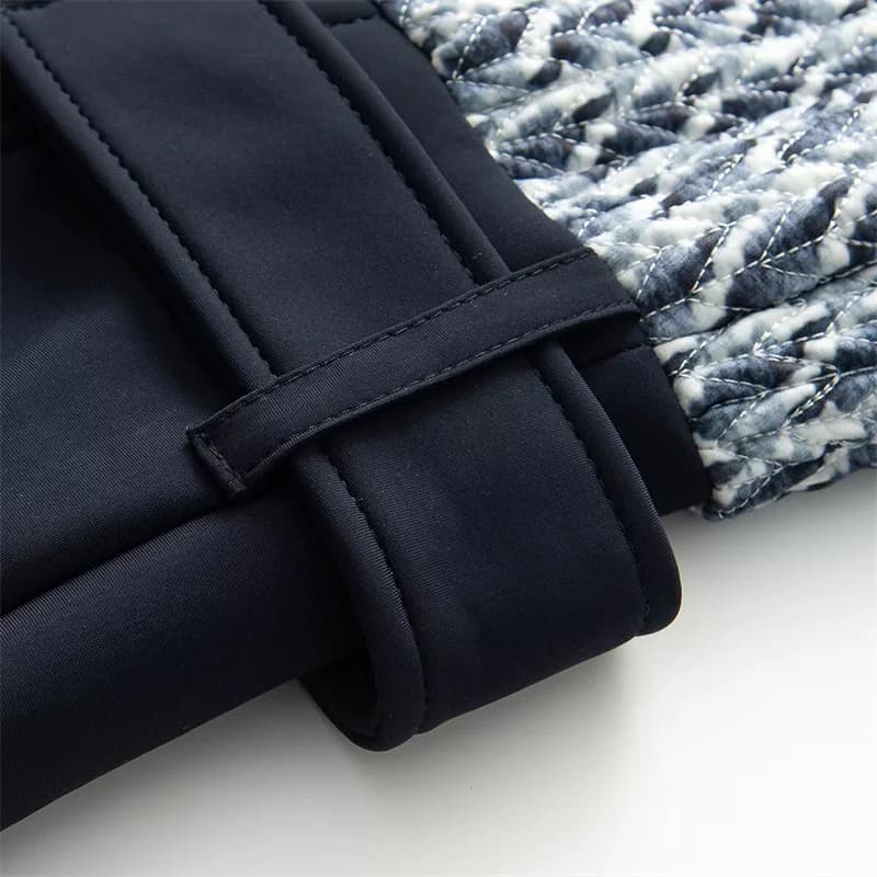 Combinaison matelassée tendance à la mode, nouvelle arrivée printemps 2026, patchwork matelassé, cei