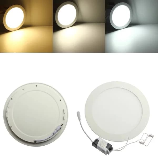 Spot Lumineux LED Encastrable pour le Plafond, Lumière Ultra Brillante, Ampoule Ronde à Intensité Ré
